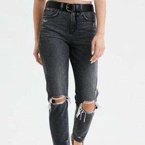 American Eagle Ripped Jeans / Black Wash / Size: 2